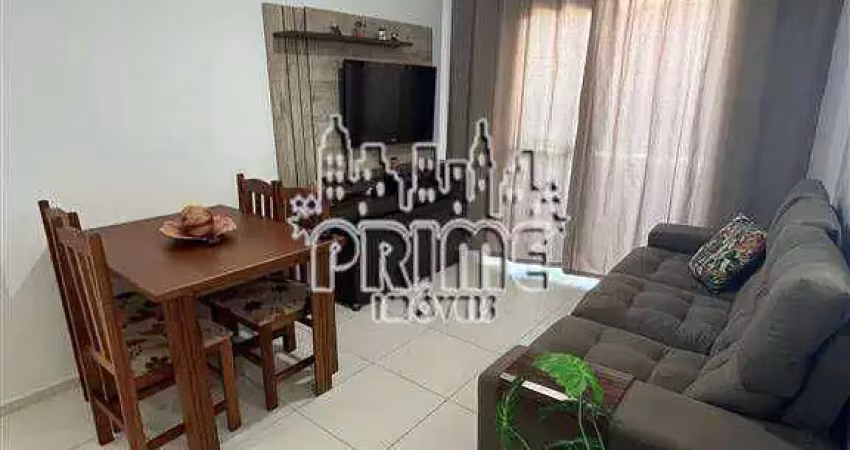 Apartamento com 2 dormitórios à venda, 80 m² por r$ 550.000,00 - maracanã - praia grande/sp