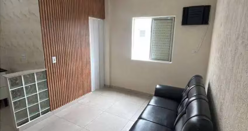 Kitnet com 1 dormitório, 18 m² - venda por r$ 140.000 ou aluguel por r$ 1.430/mês - ocian - praia grande/sp