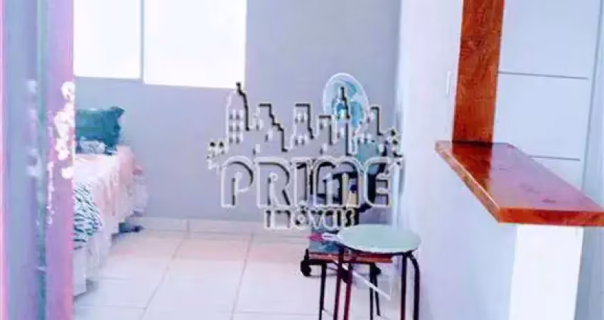 Kitnet com 1 dormitório à venda, 27 m² por r$ 195.000,00 - guilhermina - praia grande/sp