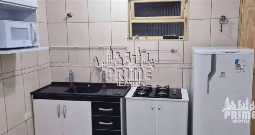 Kitnet com 1 dormitório à venda, 28 m² por r$ 135.000,00 - real - praia grande/sp