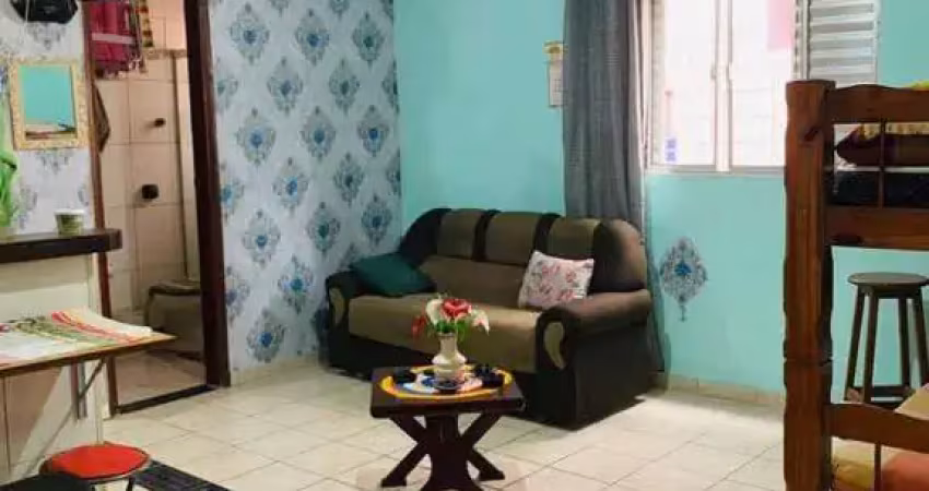 Apartamento com 1 dormitório à venda, 48 m² por r$ 150.000 - ocian - praia grande/sp