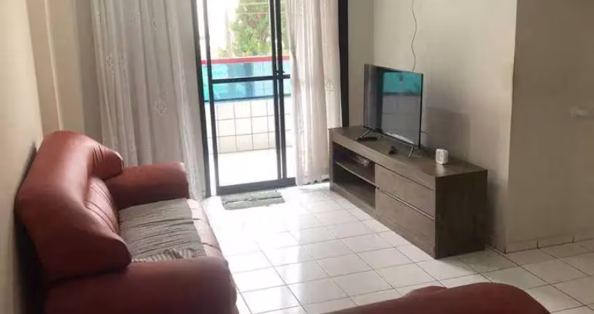 Apartamento com 1 dormitório para alugar, 55 m² por r$ 2.500,00/mês - ocian - praia grande/sp