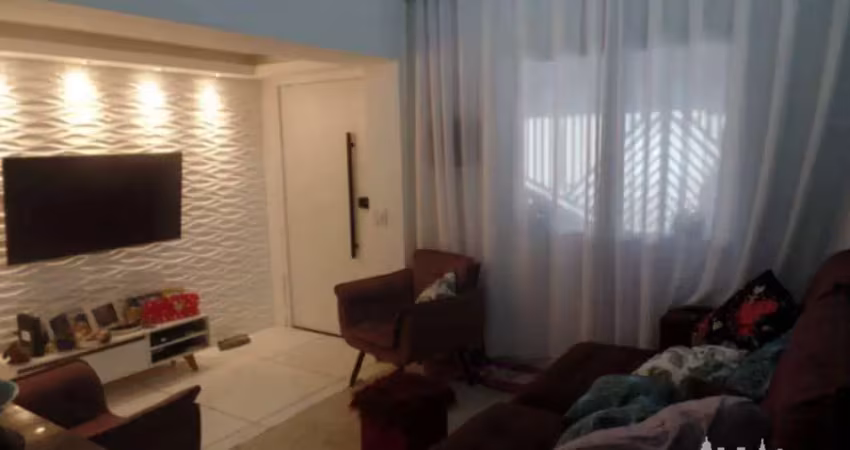 Sobrado com 3 dormitórios à venda, 100 m² por r$ 430.000 - maracanã - praia grande/sp