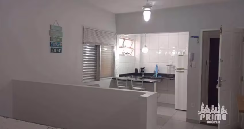 Kitnet com 1 dormitório à venda, 35 m² por r$ 182.000 - ocian - praia grande/sp