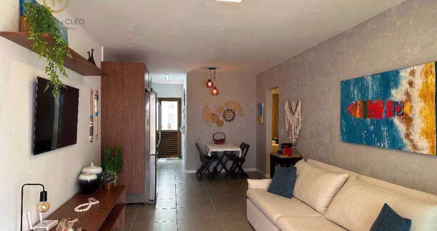Village com 2 dormitórios à venda, 81 m² por r$ 1.300.000,00 - itacimirim - camaçari/ba