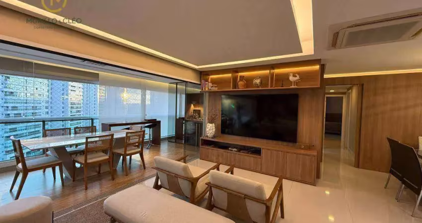 Apartamento com 4 dormitórios à venda, 166 m² por r$ 2.550.000,00 - le parc - salvador/ba