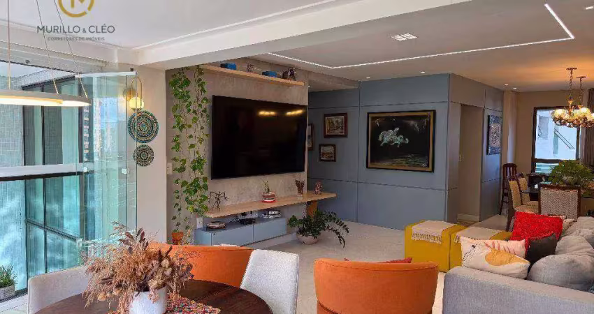 Apartamento com 4 dormitórios à venda, 150 m² por r$ 2.350.000,00 - le parc - salvador/ba