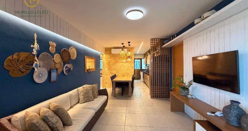 Village com 3 dormitórios à venda, 81 m² por r$ 1.500.000,00 - itacimirim - camaçari/ba