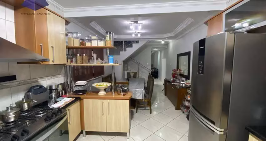 Sobrado com 3 dormitórios à venda, 129 m² por r$ 750.000,00 - jardim rosa de franca - guarulhos/sp