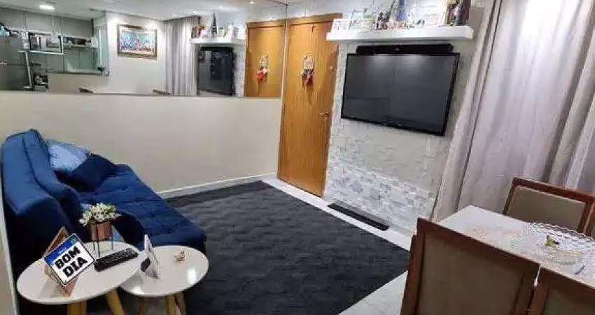 Apartamento com 2 dormitórios à venda, 45 m² por r$ 265.000,00 - água chata - guarulhos/sp