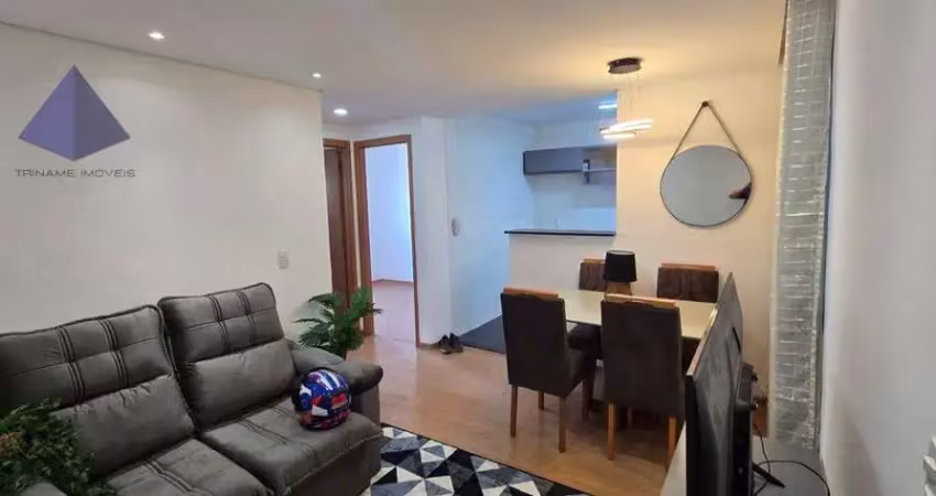Apartamento com 2 dormitórios à venda, 47 m² por r$ 220.000,00 - água chata - guarulhos/sp