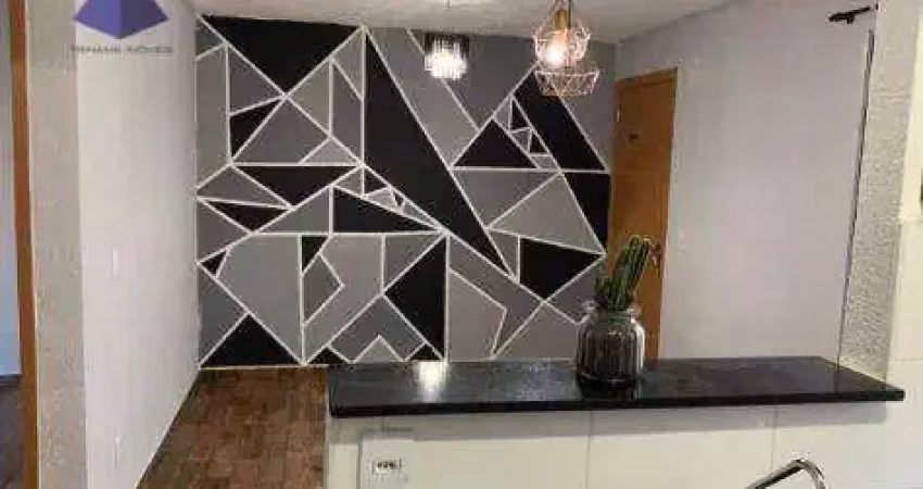 Apartamento com 2 dormitórios à venda, 47 m² por r$ 245.000,00 - água chata - guarulhos/sp