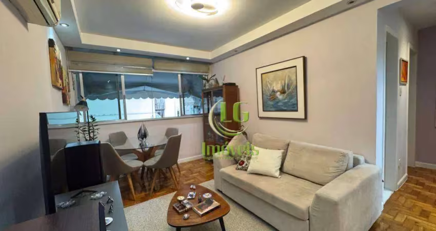 Apartamento com 2 quartos à venda, 62 m² por r$ 600.000 - icaraí - niterói/rj