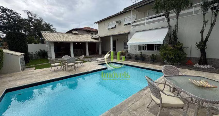 Casa com 6 quartos à venda, 360 m² por r$ 2.800.000 - itaipu - niterói/rj