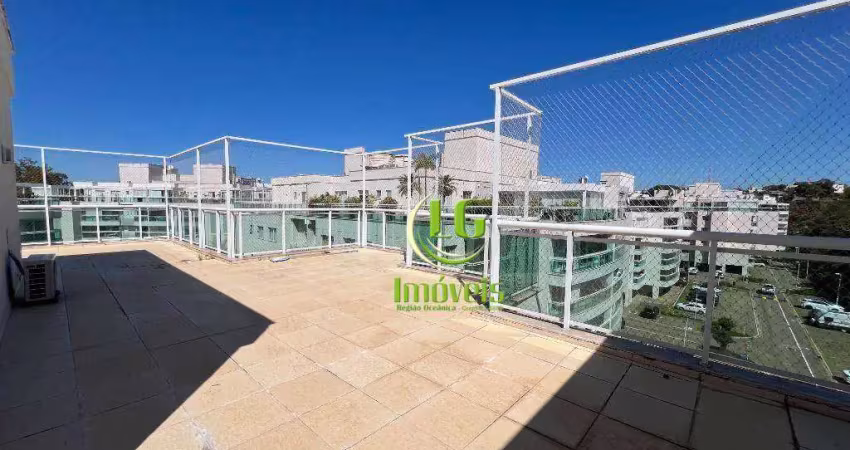 Cobertura com 3 quartos para alugar, 206 m² por r$ 9.448/mês - camboinhas - niterói/rj