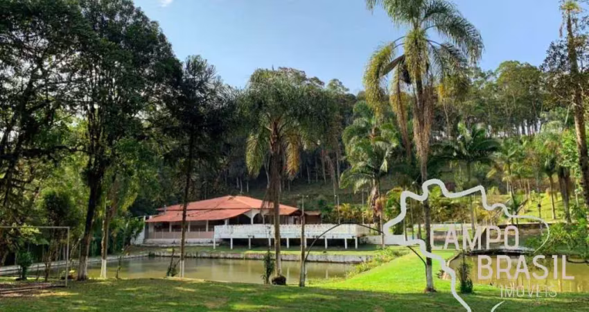 Oportunidade !   chácara 18.000m²  formada com lago, piscina e campo de futebol !