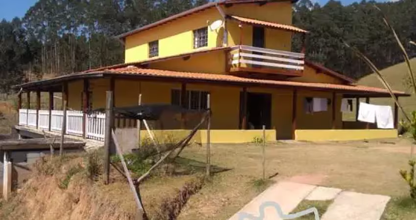 Chácara facíl acesso 526m² de construção em paraibuna!