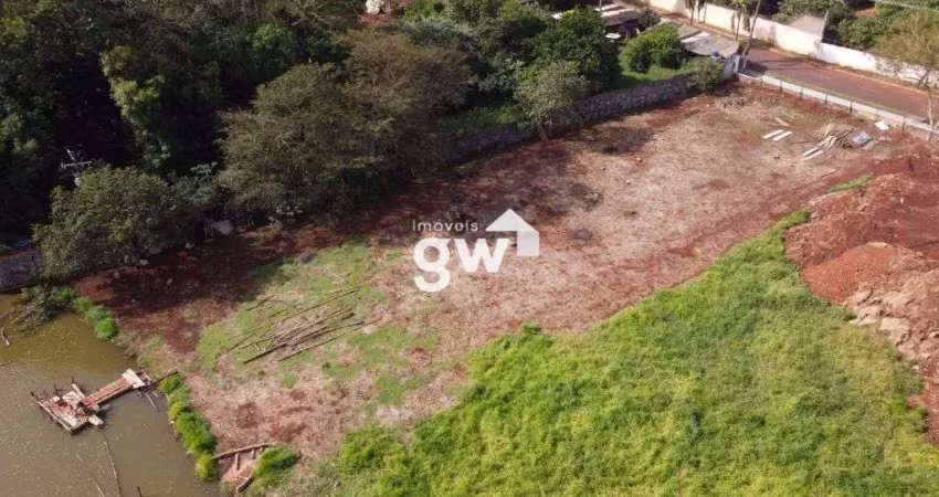 Terreno beira lago na agrishow – 1.618m2 com alto potencial de valorizacao