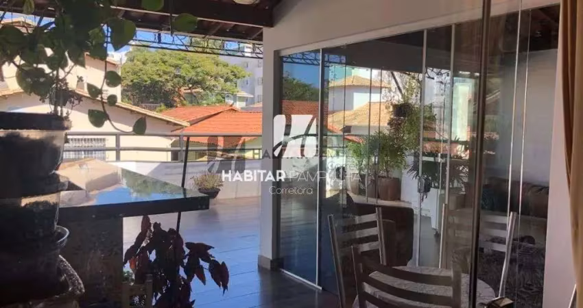 Cobertura com 4 quartos à venda na Rua Carmo do Paranaiba, 292, Itapoã, Belo Horizonte