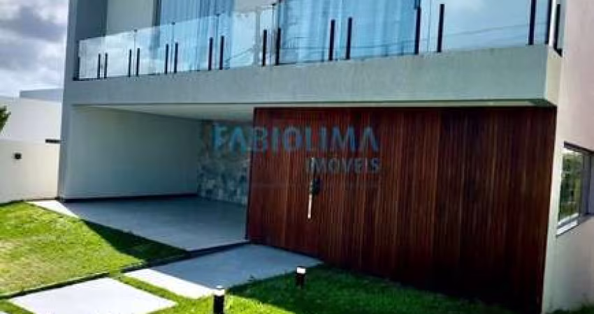 Casa alto padrão a venda no Alphaville Litoral Norte 1
