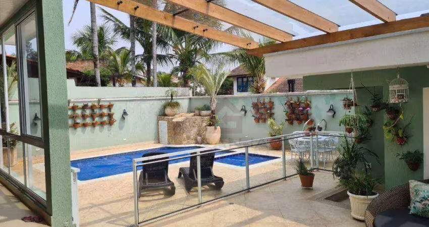 Casa com 4 dormitórios à venda, 575 m² por r$ 2.900.000,00 - granja viana - jandira/sp