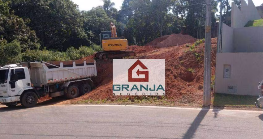 Terreno à venda, 909 m² por R$ 740.000,00 - Granja Viana - Carapicuíba/SP