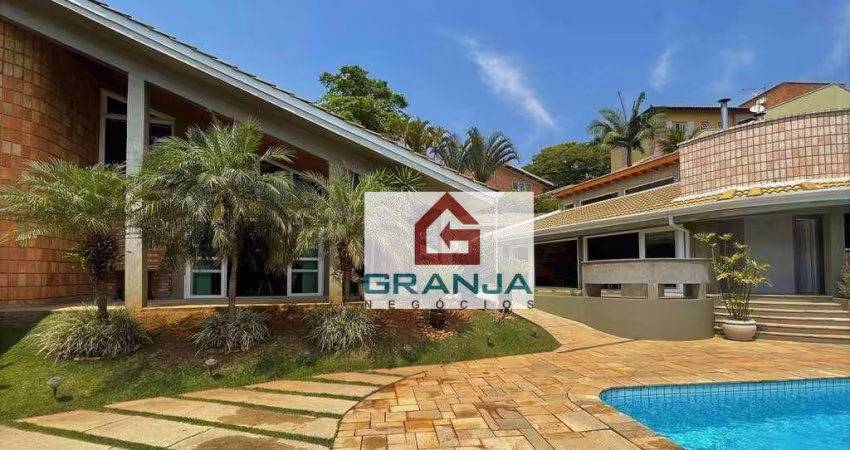 Casa com 3 dormitórios à venda, 313 m² por R$ 3.400.000,00 - Granja Viana - Cotia/SP