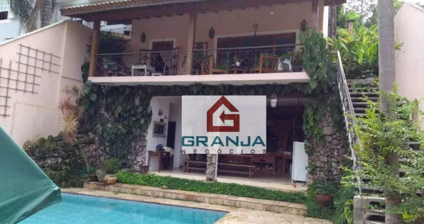 Casa com 3 dormitórios à venda, 100 m² por r$ 1.750.000,00 - granja viana - cotia/sp