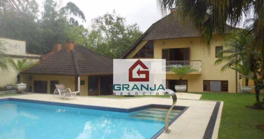 Casa com 4 dormitórios à venda, 330 m² por r$ 2.000.000,00 - granja viana - cotia/sp