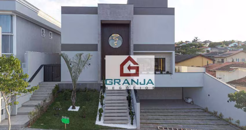 Casa com 4 dormitórios à venda, 421 m² por r$ 4.490.000 - granja viana - cotia/são paulo