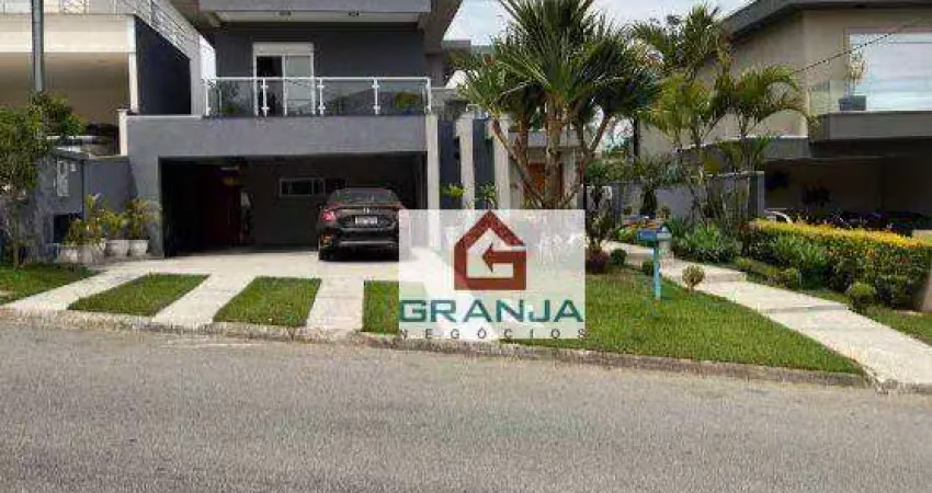 Casa com 4 dormitórios, 420 m² - venda por r$ 2.600.000,00 ou aluguel por r$ 16.252,00/mês - granja viana - jandira/sp