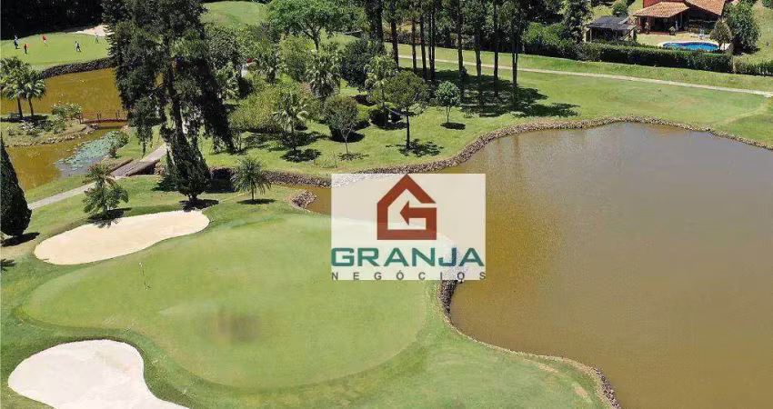 Mansão  no gramado do golf com 4 suítes à venda, 724 m² por r$ 7.000.000 - granja viana - cotia/sp