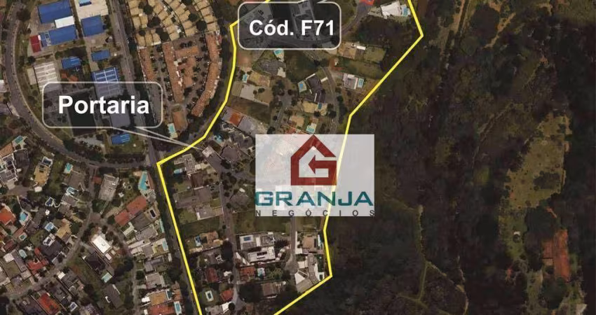Terreno à venda, 1483 m² por R$ 1.390.000,00 - Granja Viana - Cotia/SP