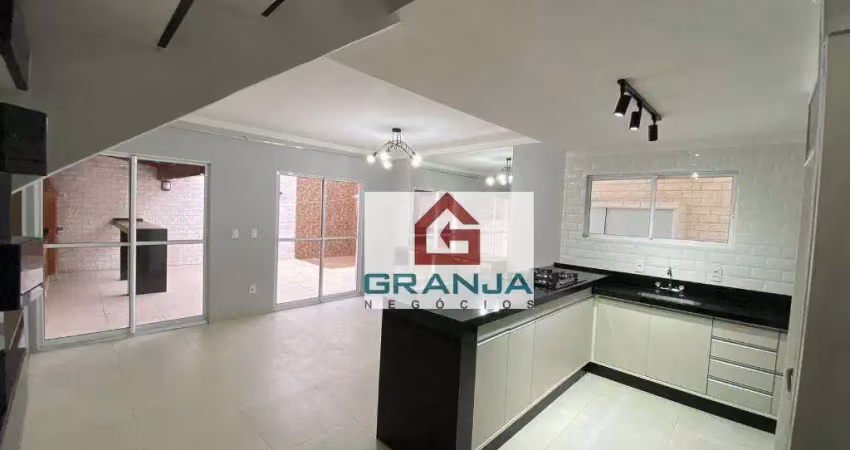 Casa com 2 dormitórios para alugar, 89 m² por r$ 5.300,00/mês - reserva magnólias - cotia/sp