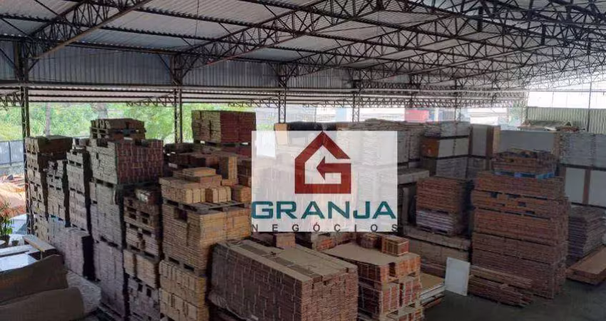 Galpão para alugar, 1800 m² por r$ 25.000,00/mês - raposo tavares - osasco/sp