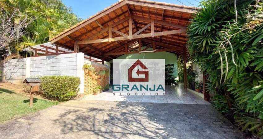 Excelente Casa Térrea com 3 dormitórios/Suíte e Hidro  à venda, 163 m² por R$ 1.070.000 - GRANJA VIANA – PARQUE PAULISTANO - Cotia/SP