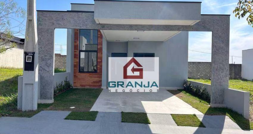 Moderna Casa Terrea com 3 dormitórios/01 suíte à venda, 118 m² por R$ 580.000 - Residencial Jardim - Sorocaba/SP