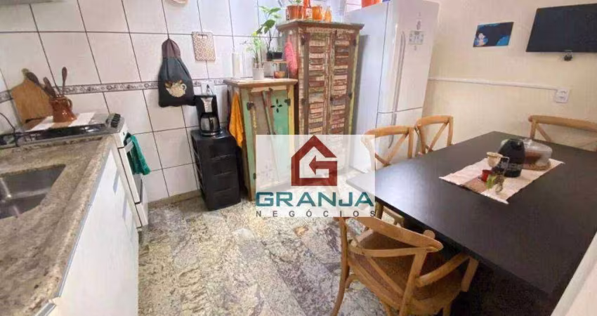 Imóvel em Condomínio na Granja Viana! 2 dormitórios, quintal, churrasqueira, à venda, 70 m² por R$ 515.000 - Granja Viana - Cotia/SP