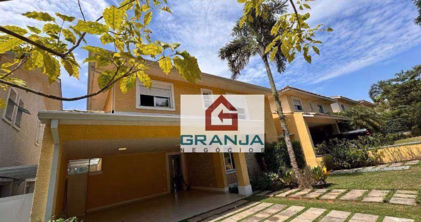 Maravilhosa Casa com 4 suítes, climatizada e planejada! 293 m² - venda por R$ 2.500.000 ou aluguel por R$ 13.250/mês - Bosque do Vianna - Cotia/SP