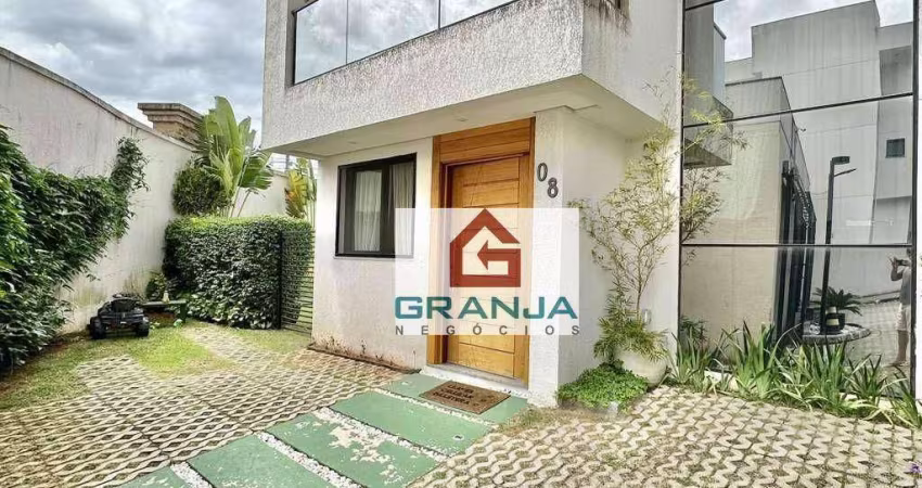 Maravilhoso Imóvel com 4 dorms/2sts, master com closet, climatizada, gourmet! à venda, 180 m² por R$ 1.380.000 - Parque Rincão - Cotia/SP