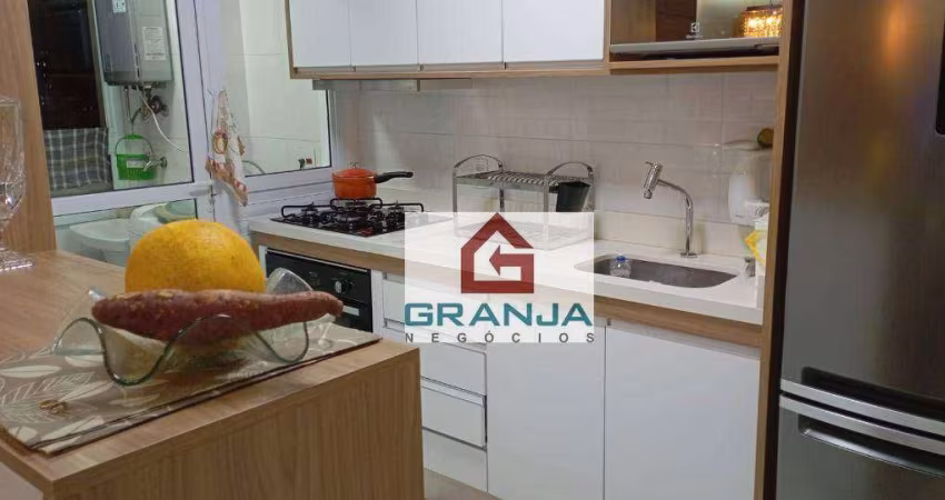Excelente Apartamento com 2 dormitórios e sala ampliada, à venda, 71 m² por R$ 790.000 - Vila Boa Vista - Barueri/SP