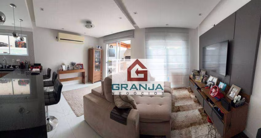 Casa com 3 dormitórios para alugar, 89 m² por R$ 5.800,00/mês - Granja Viana - Cotia/SP