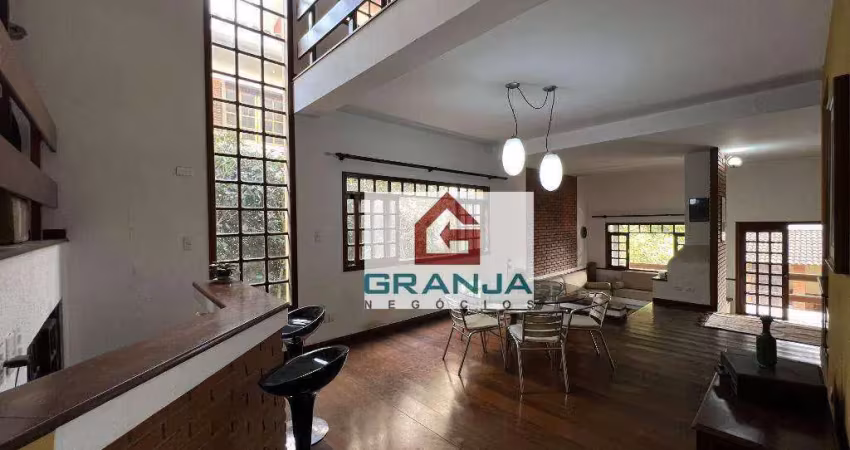 Magnífica casa com 3 suítes no san diego park - aluguel por 7.500 - granja viana/sp
