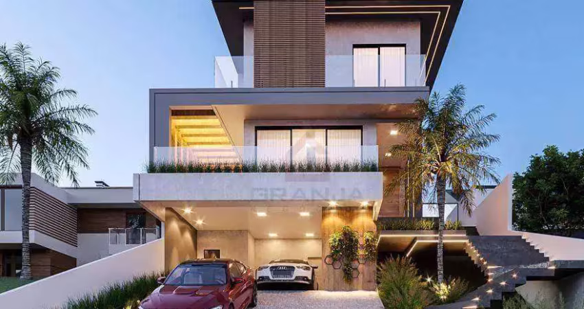 Linda casa com 4 suítes à venda, 256 m² por r$ 1.290.000 - villa rica - vargem grande paulista/sp