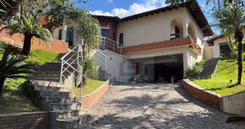 Casa com 5 dormitórios à venda, 350 m² por r$ 3.500.000,00 - são paulo ii - cotia/sp