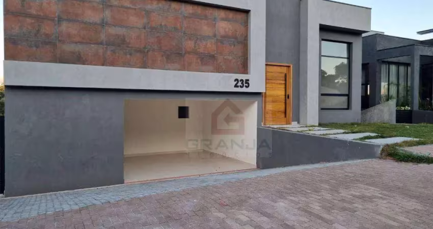 Casa nova para locação no condomínio alphaville granja viana.