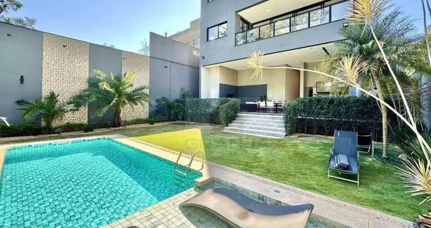 Casa moderna e automatizada com 4 suítes à venda, 483 m² por r$ 4.790.000 - granja viana - reserva do vianna - cotia/sp