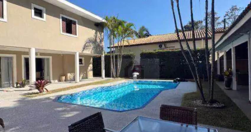 Casa com 4 dormitórios para alugar, 270 m² por r$ 17.000/mês - granja viana - carapicuíba/sp