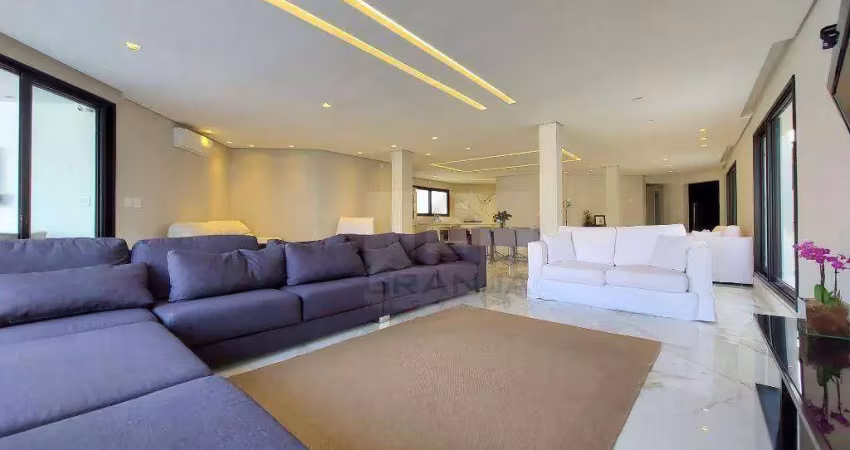 Casa para alugar, 06 suítes, 520 m² por r$ 27.628/mês - são paulo ii - cotia/sp