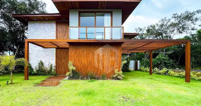 Casa a venda em praia do forte, litoral norte da bahia - condomínio praia bella, acesso direto à praia, 7 suítes de alto padrão perto de tudo.
